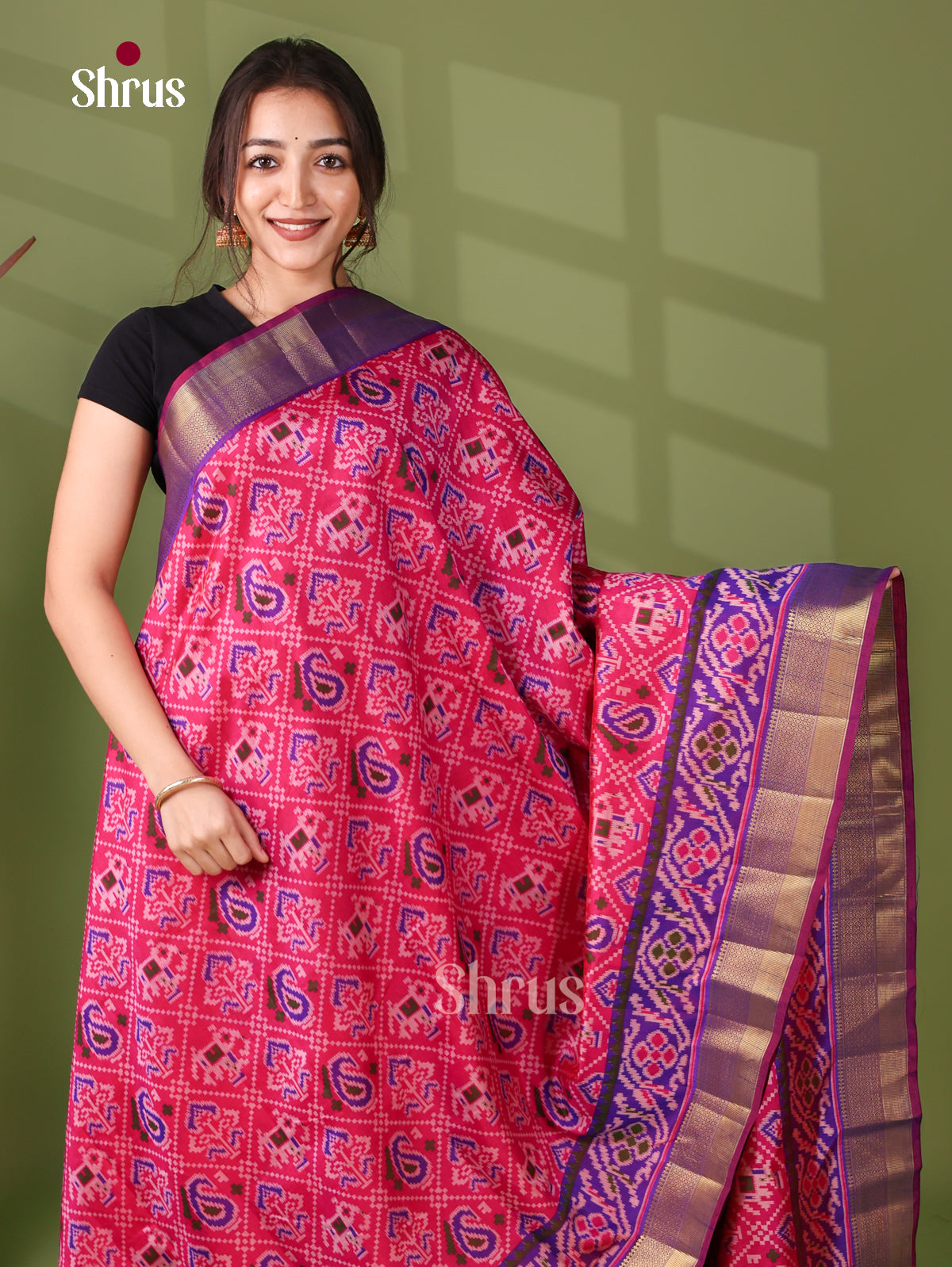Semi Patola Saree - EJ21061