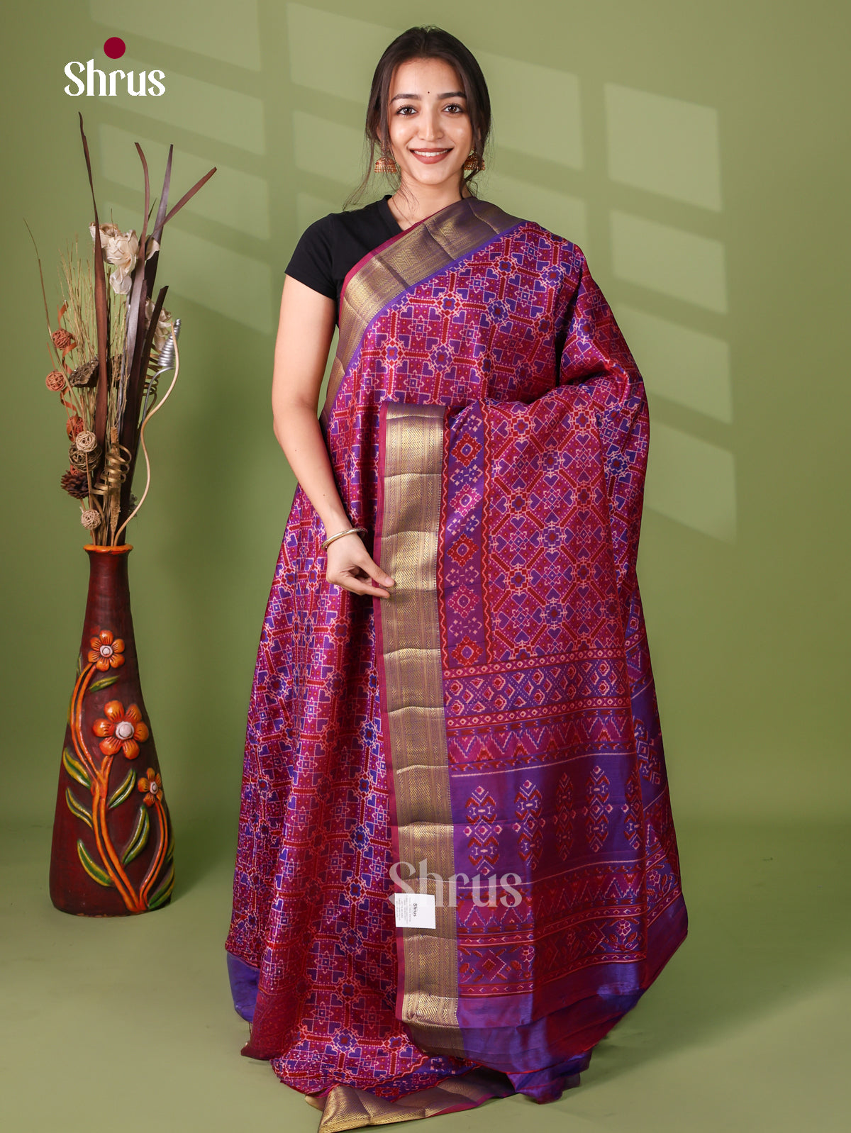 Semi Patola Saree - EJ21063