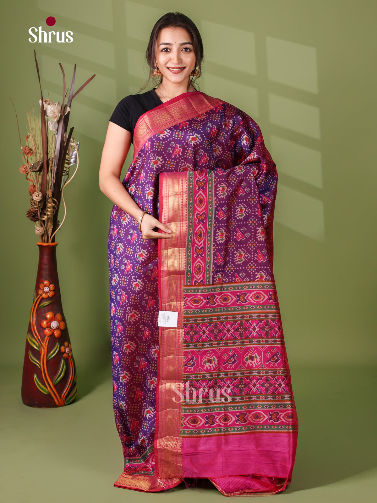 Semi Patola Saree - EJ21066