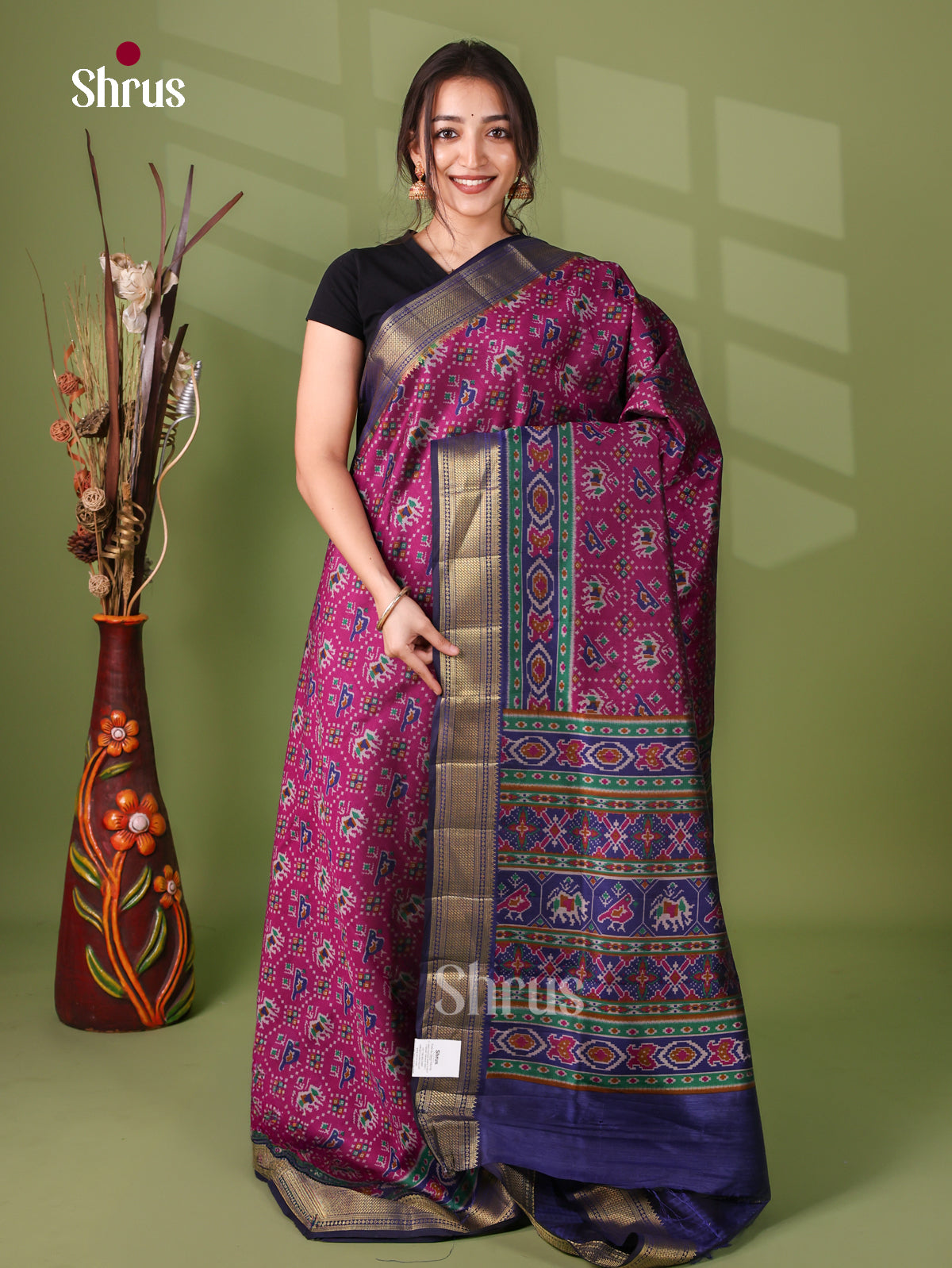 Semi Patola Saree - EJ21070