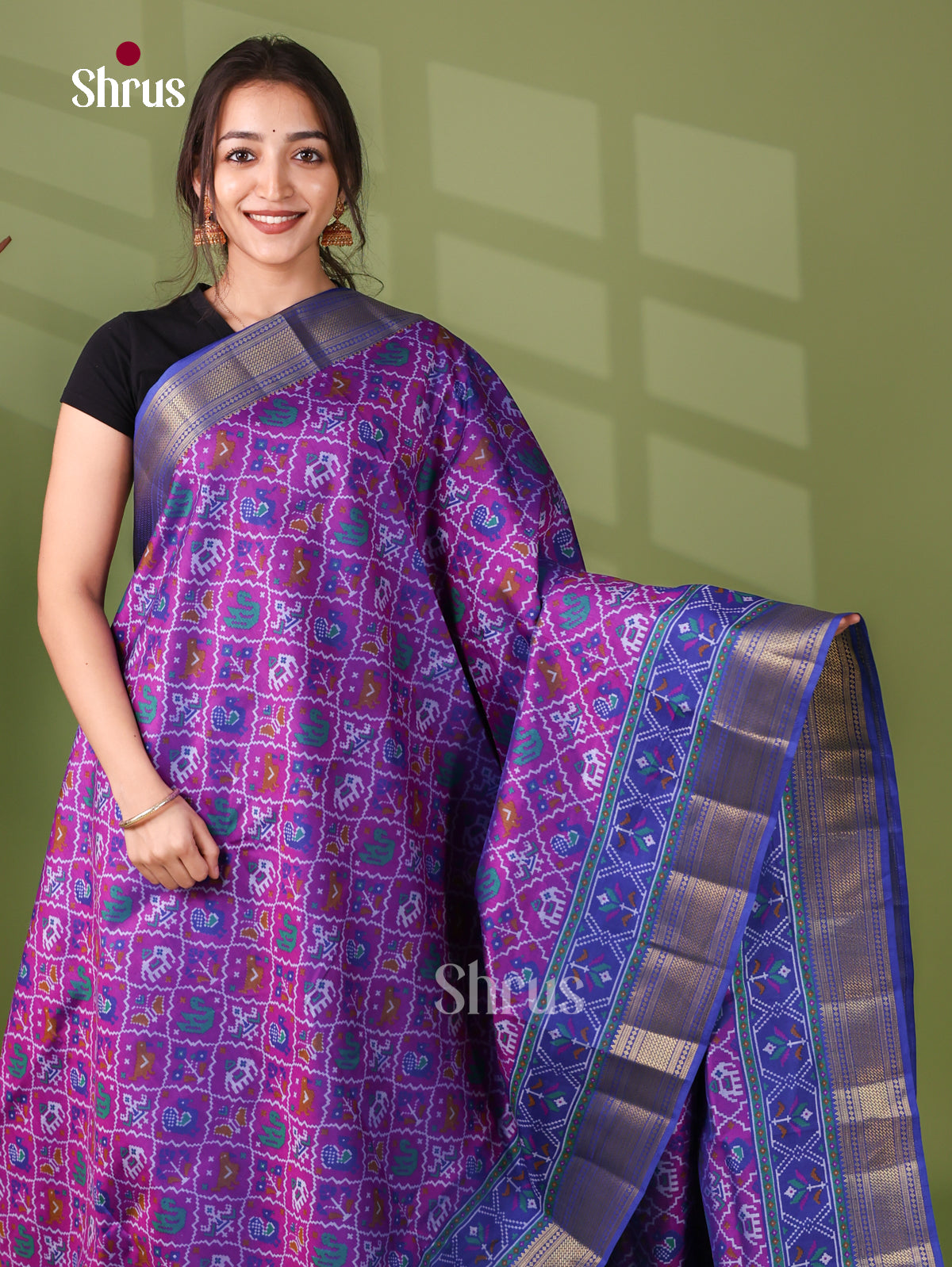 Semi Patola Saree - EJ21071