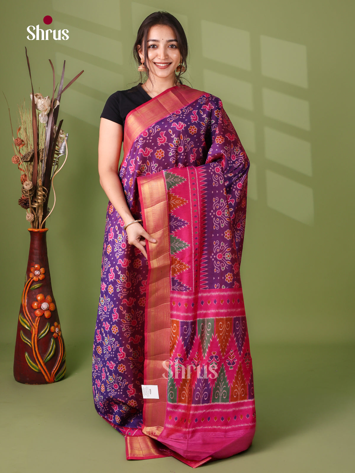 Semi Patola Saree - EJ21072