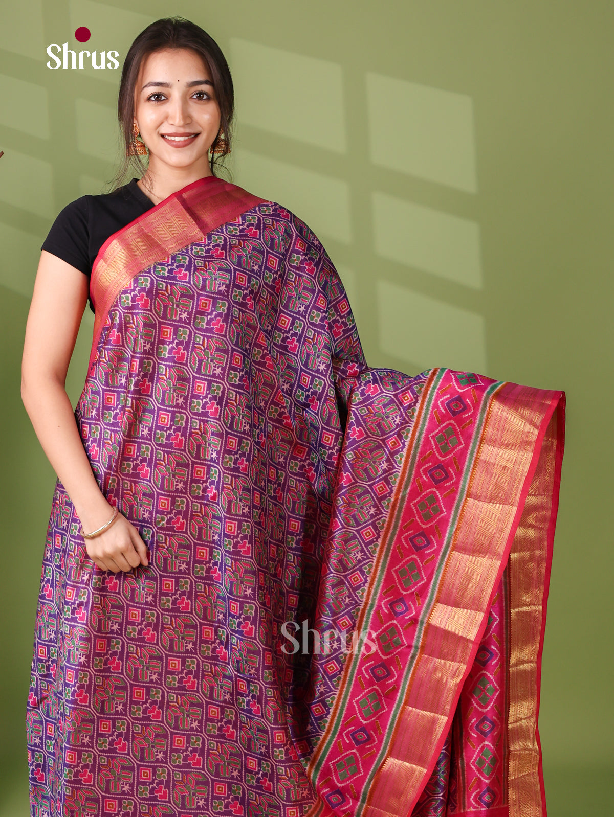 Semi Patola Saree - EJ21077