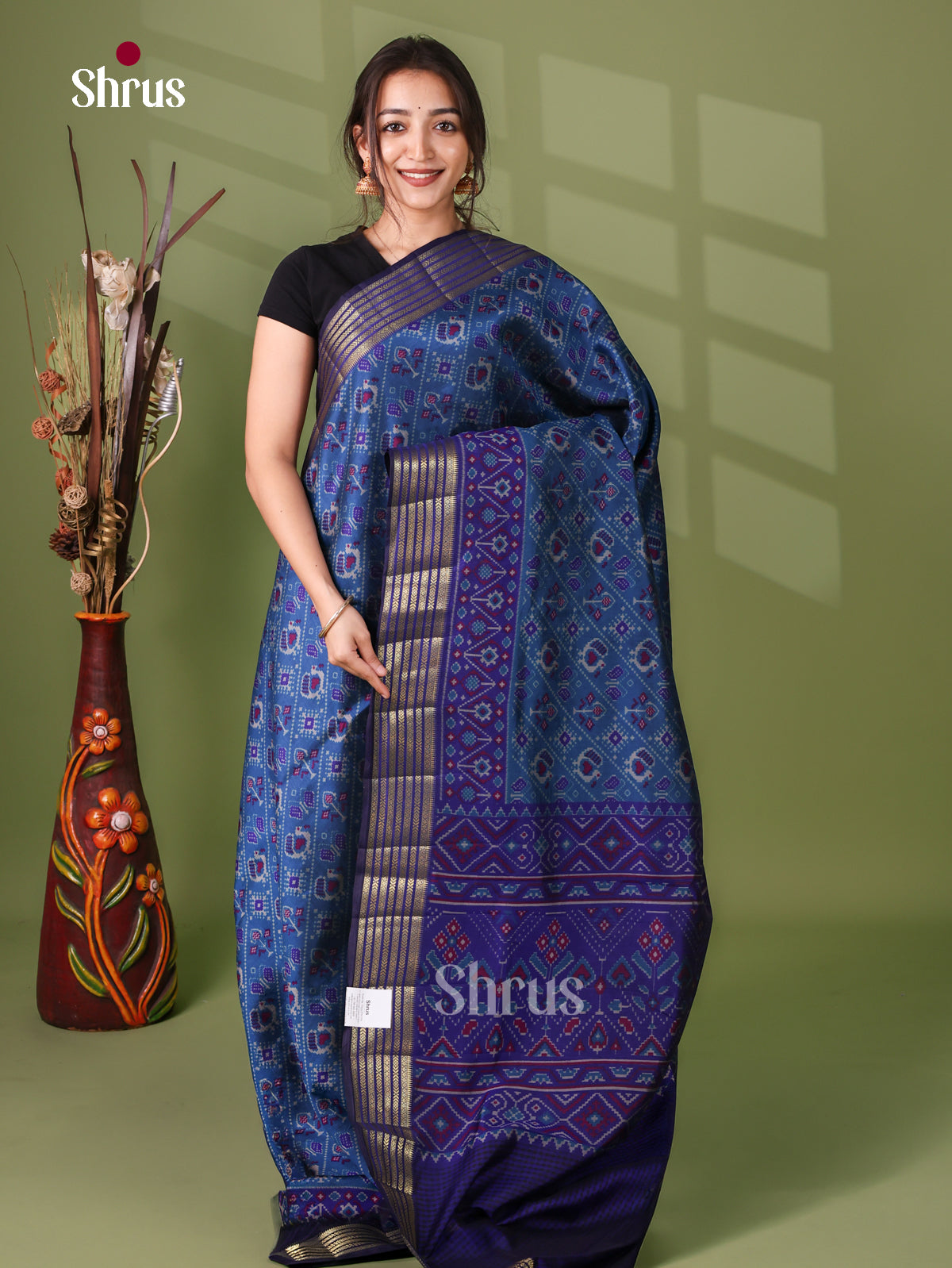 Semi Patola Saree - EJ21081
