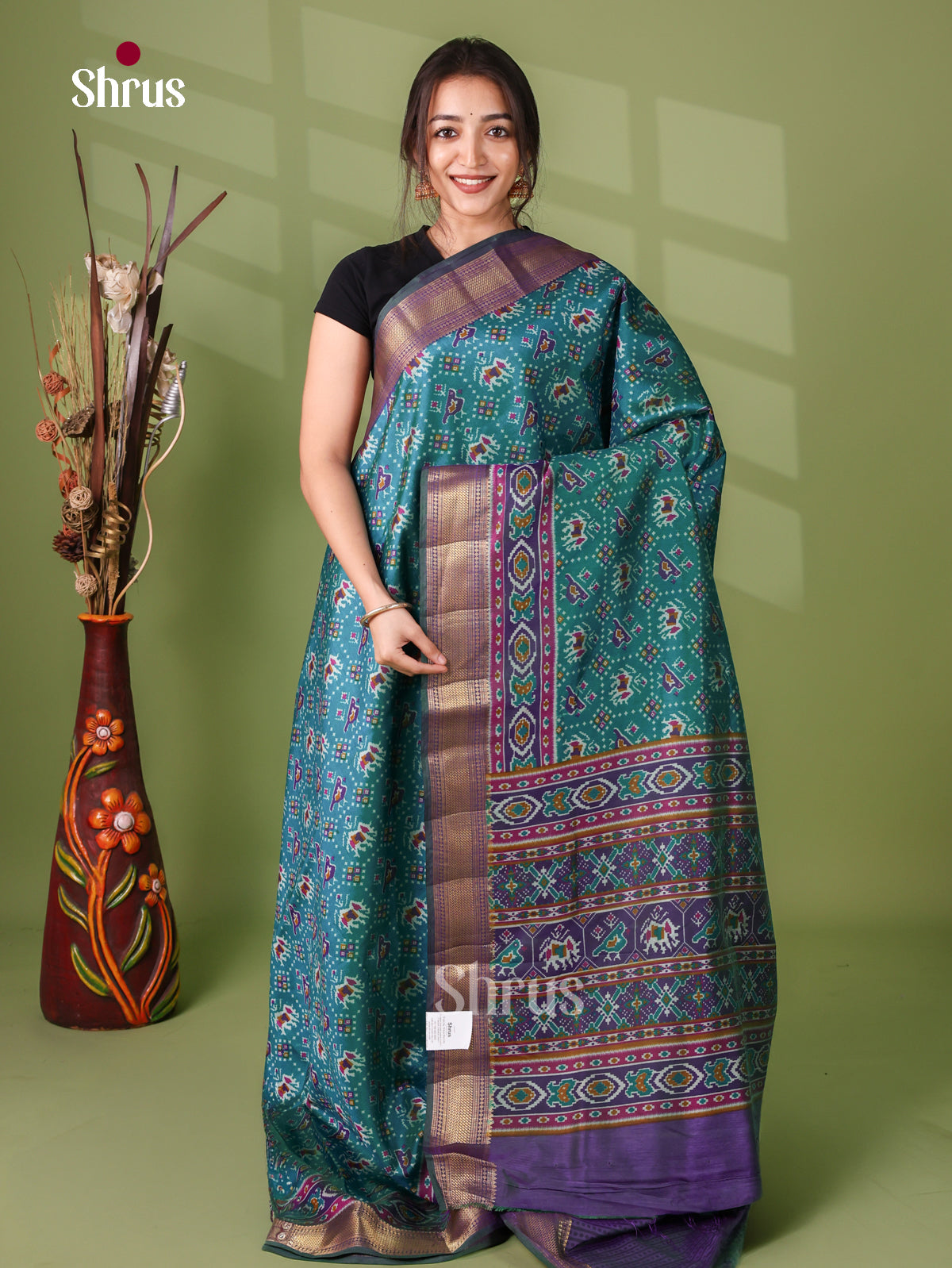 Semi Patola Saree - EJ21084