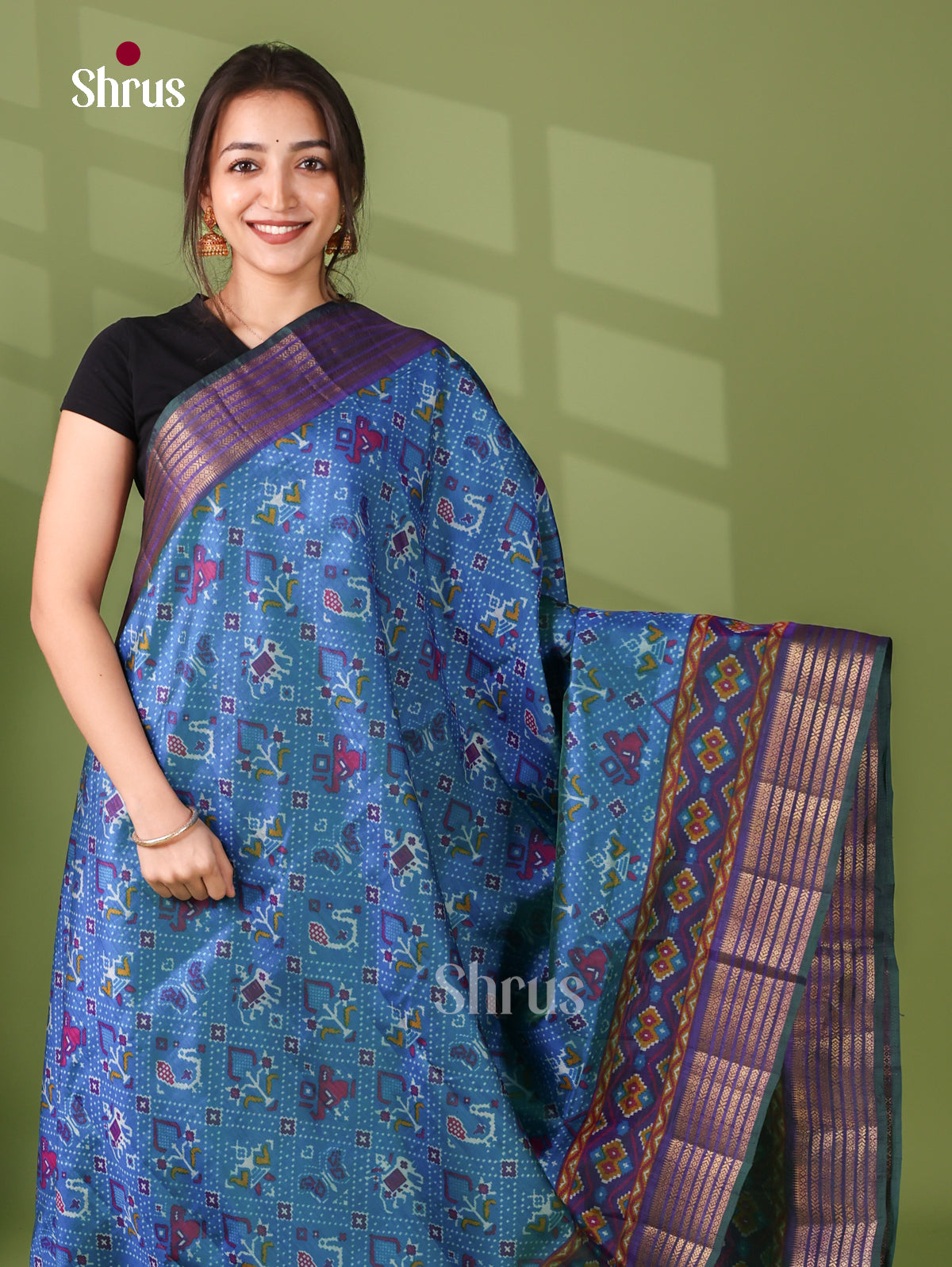 Semi Patola Saree - EJ21085