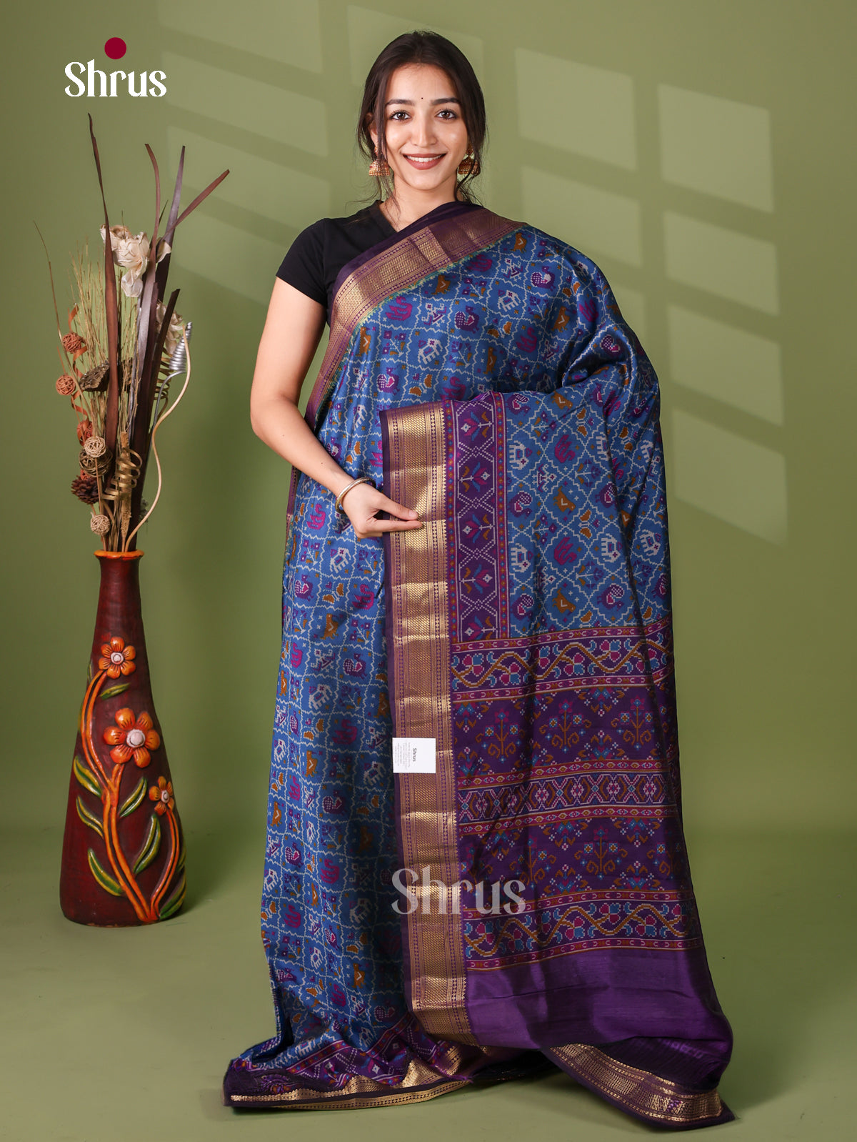 Semi Patola Saree - EJ21087