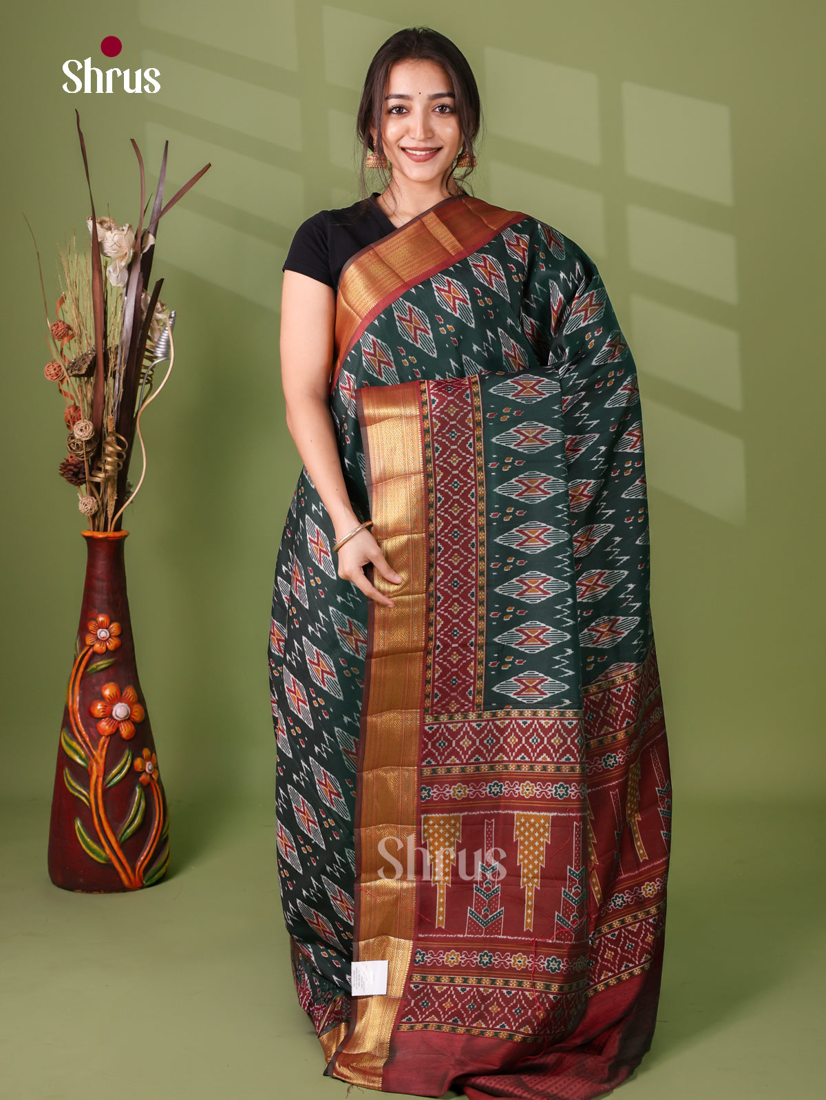 Semi Patola Saree - EJ21094