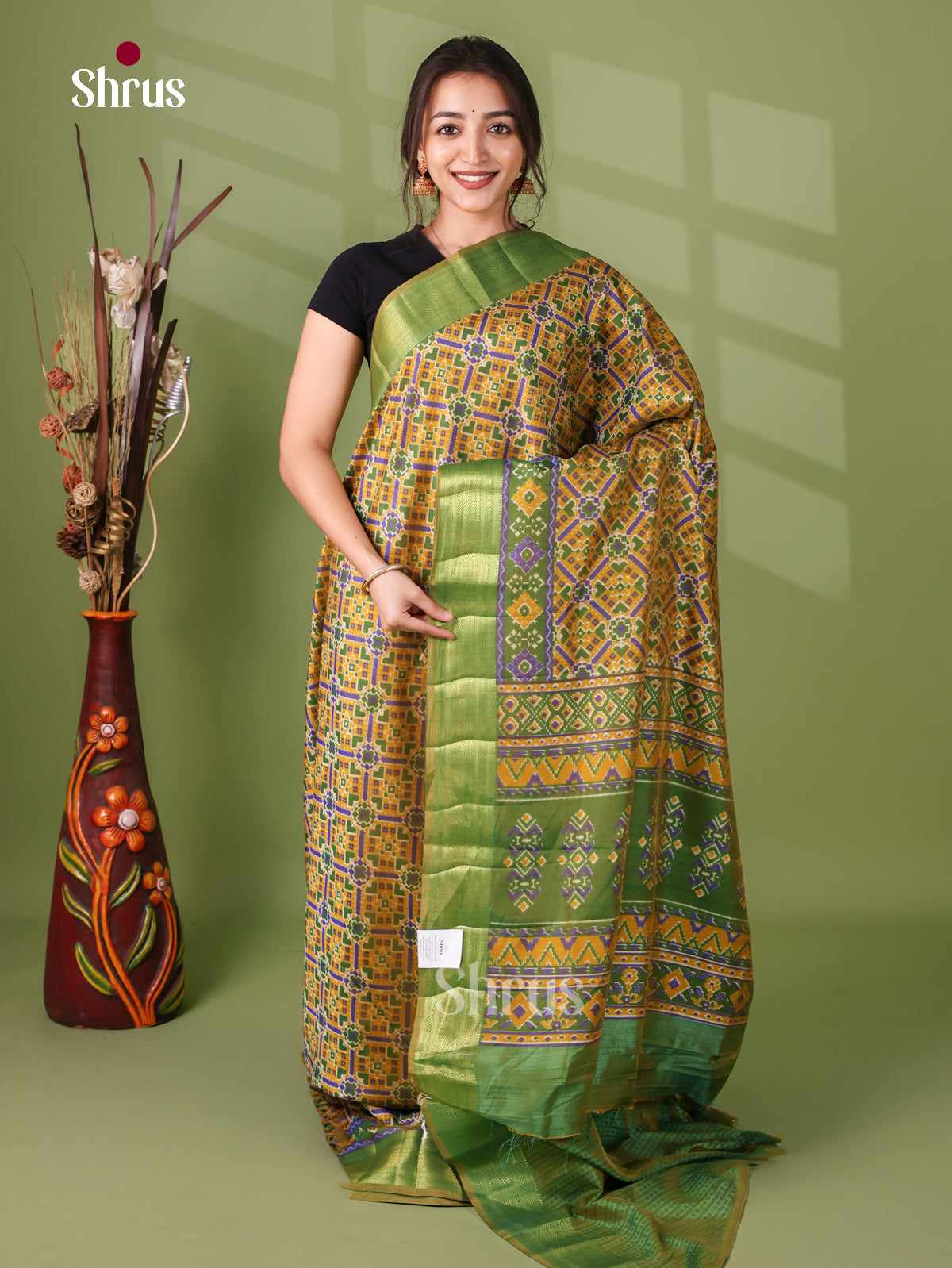 Semi Patola Saree - EJ21095