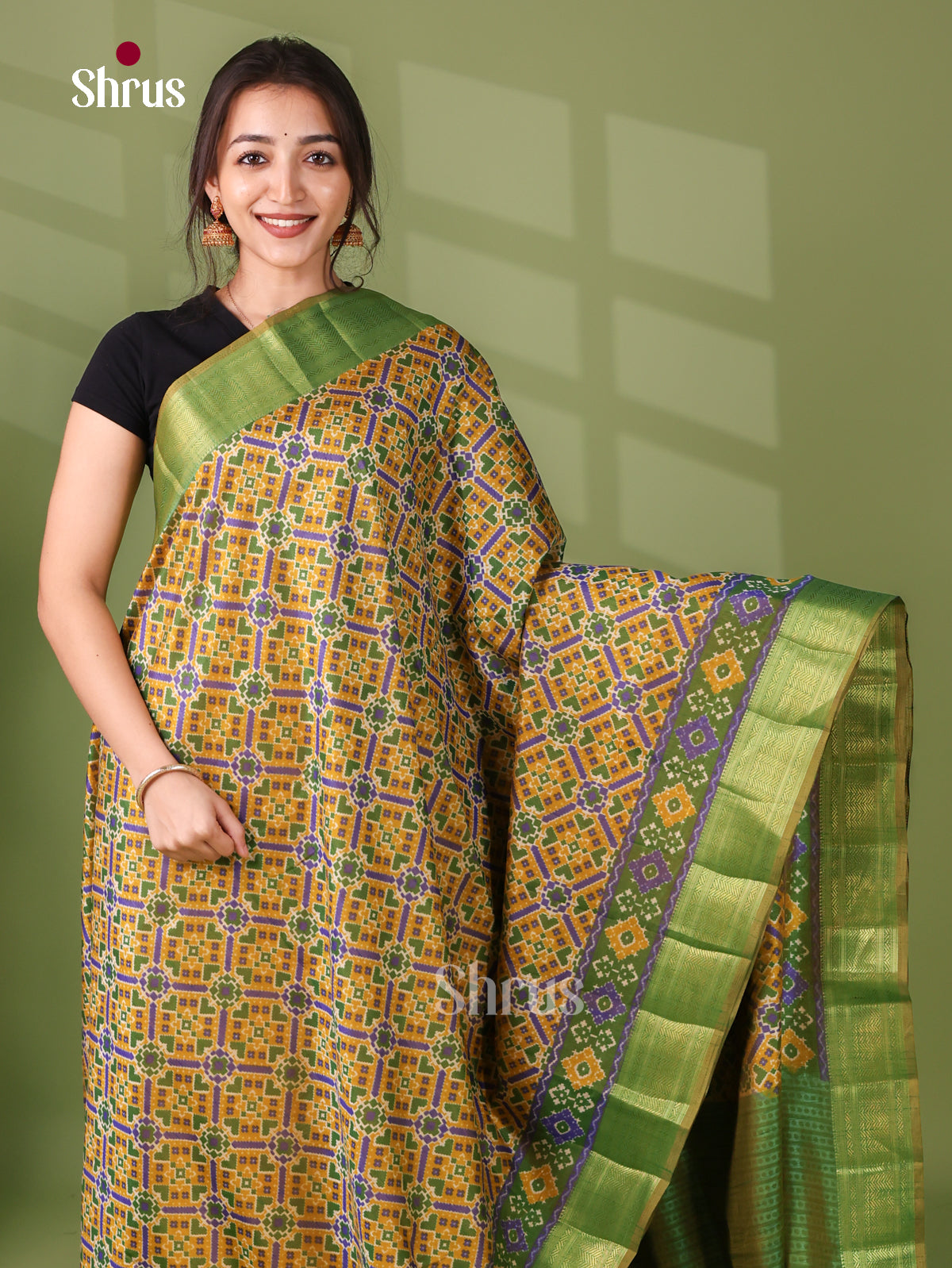 Semi Patola Saree - EJ21095