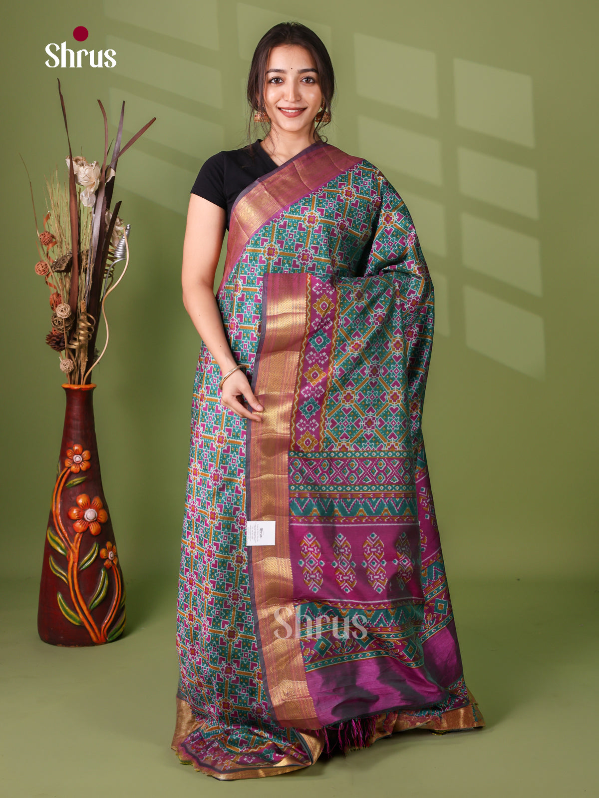 Semi Patola Saree - EJ21096