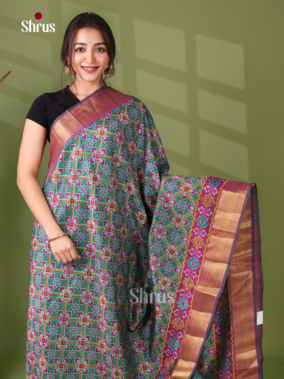 Semi Patola Saree - EJ21096