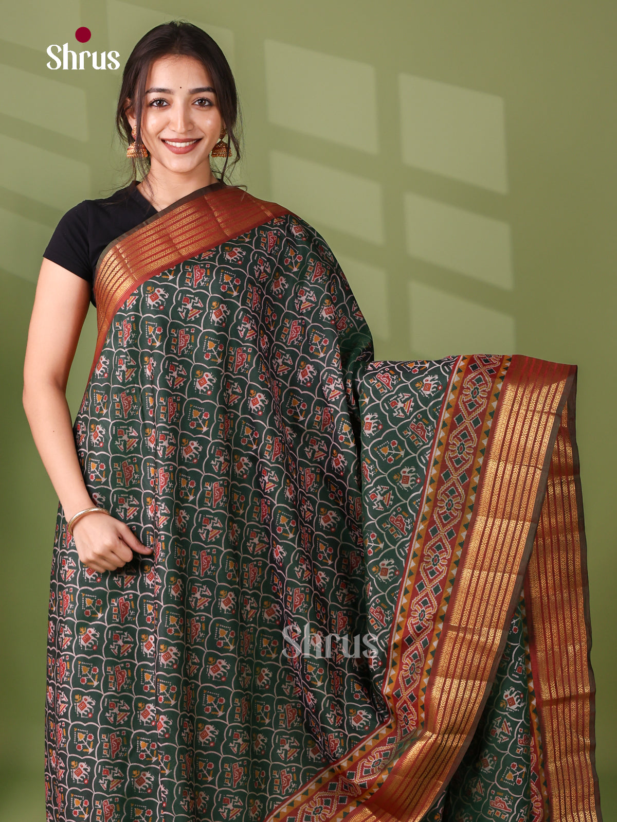 Semi Patola Saree - EJ21100