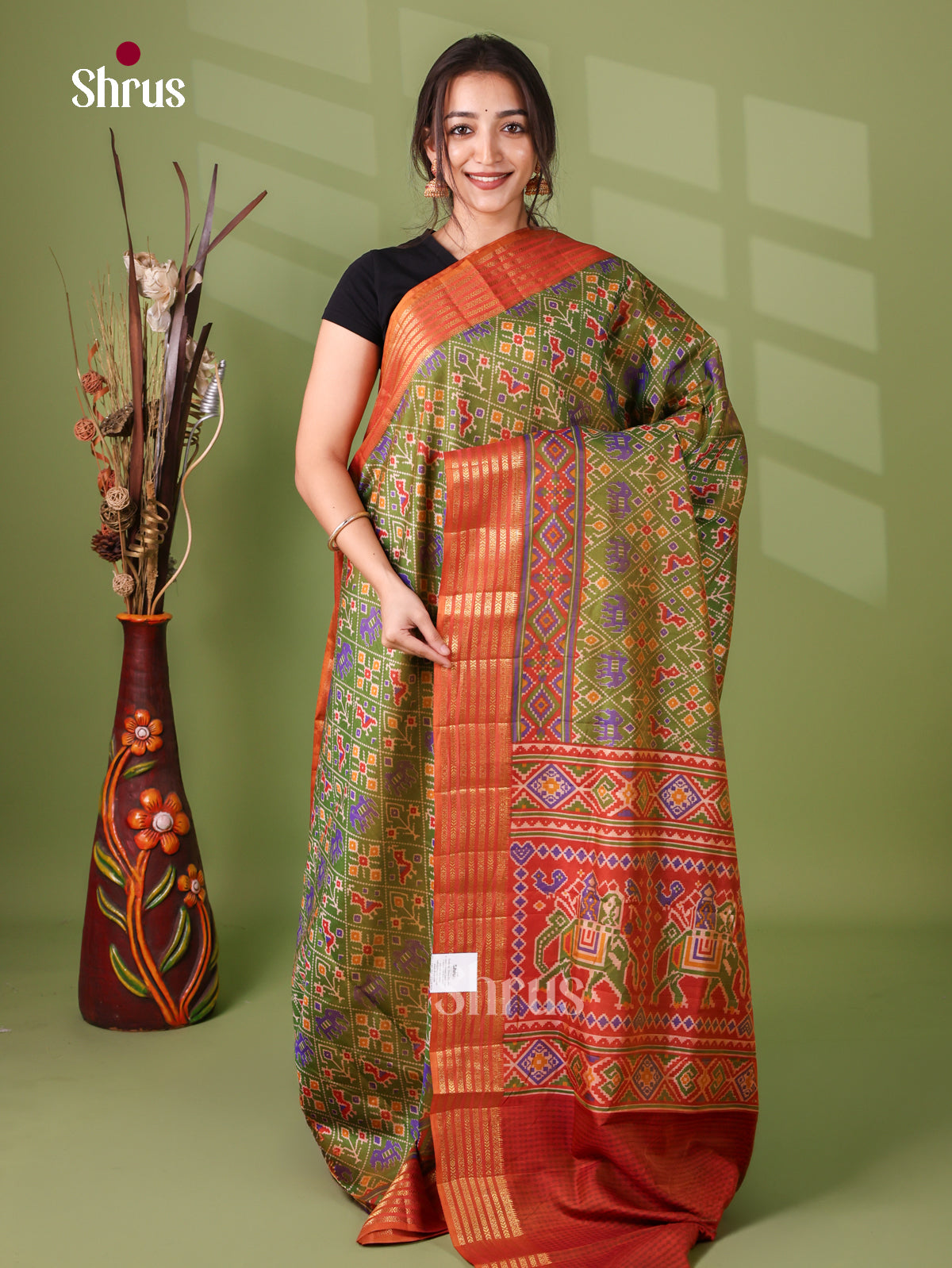 Semi Patola Saree - EJ21103