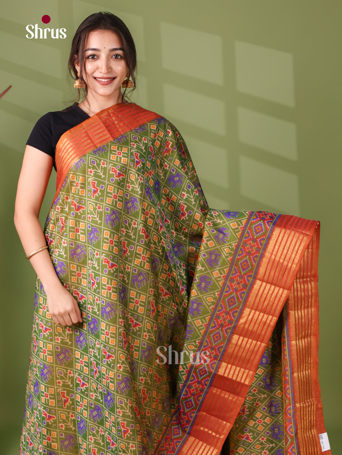 Semi Patola Saree - EJ21103