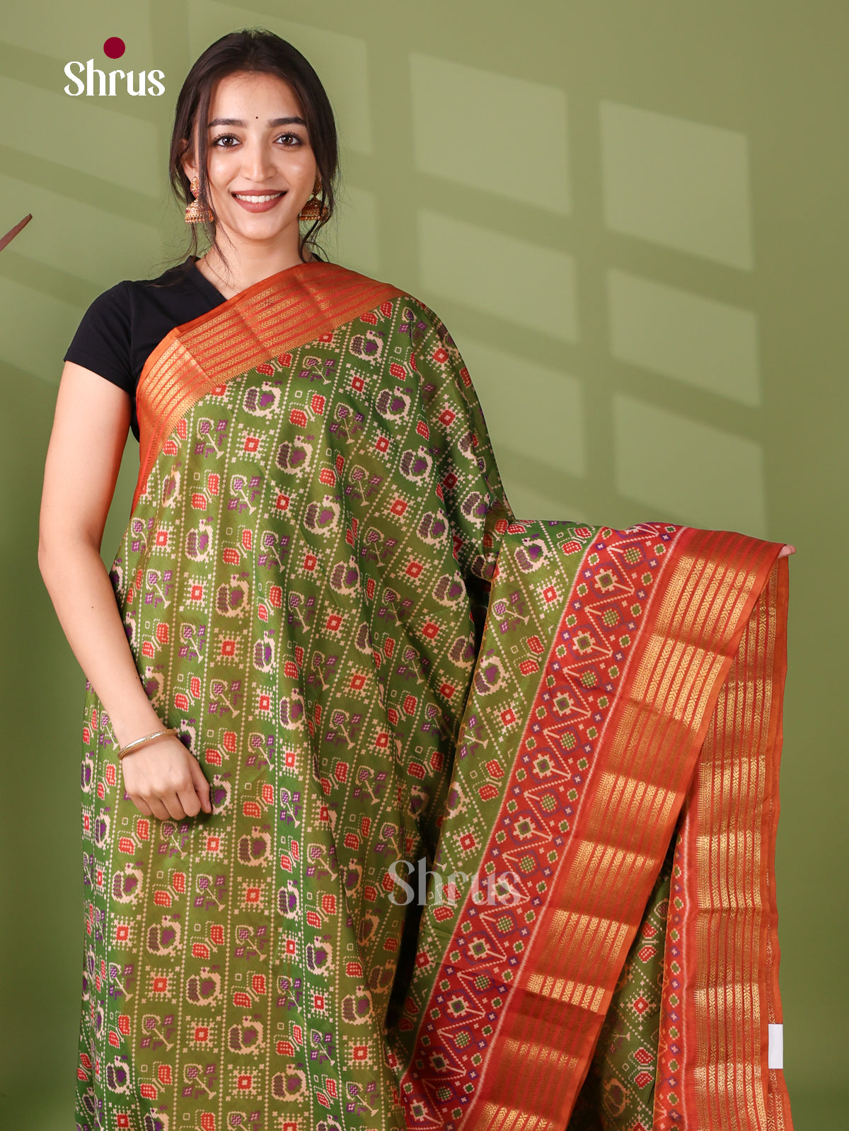 Semi Patola Saree - EJ21104