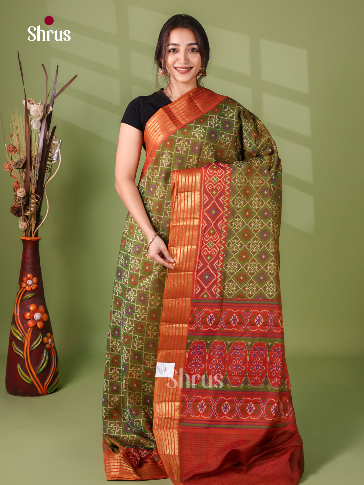 Semi Patola Saree - EJ21105