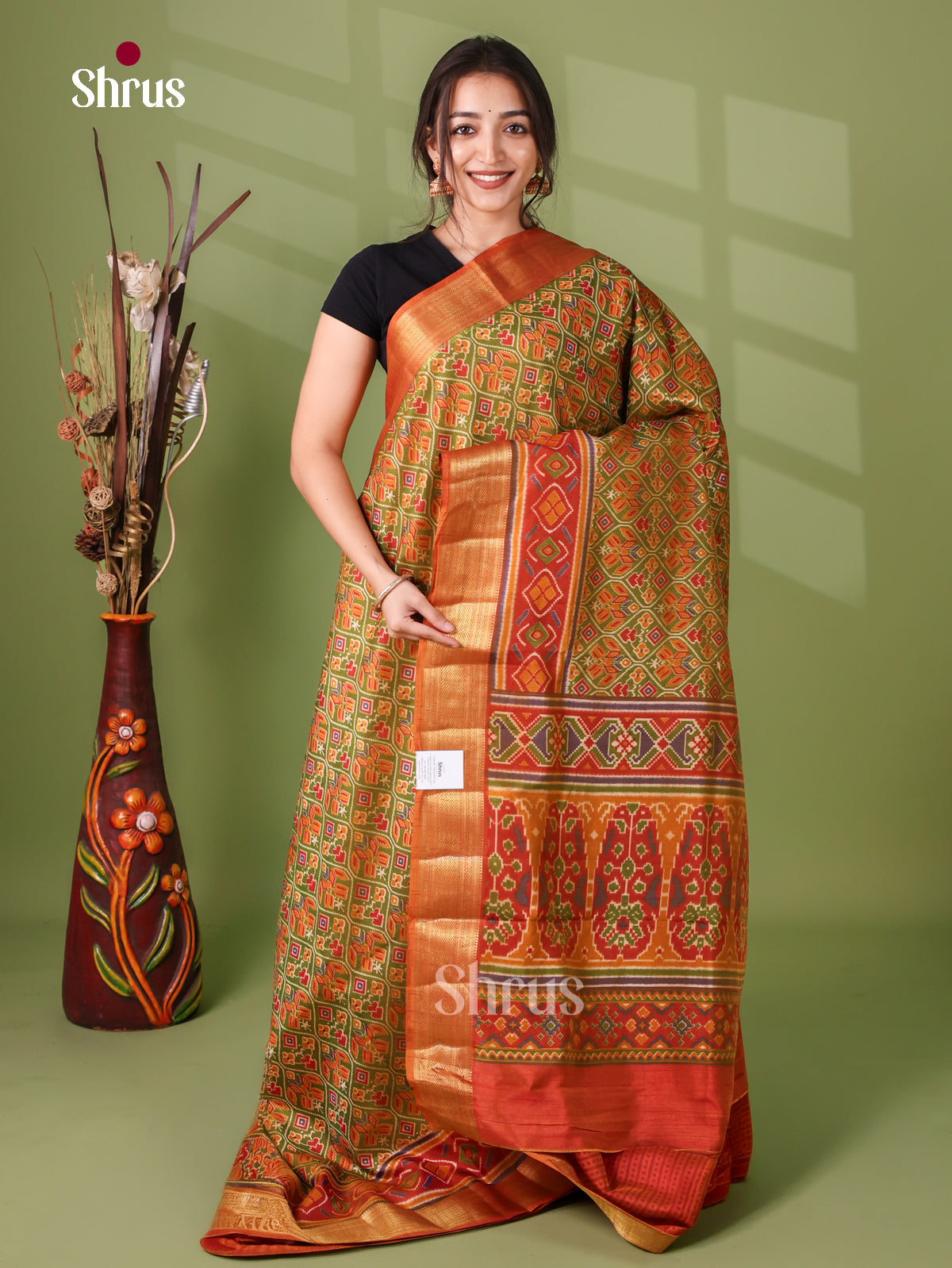 Semi Patola Saree - EJ21111