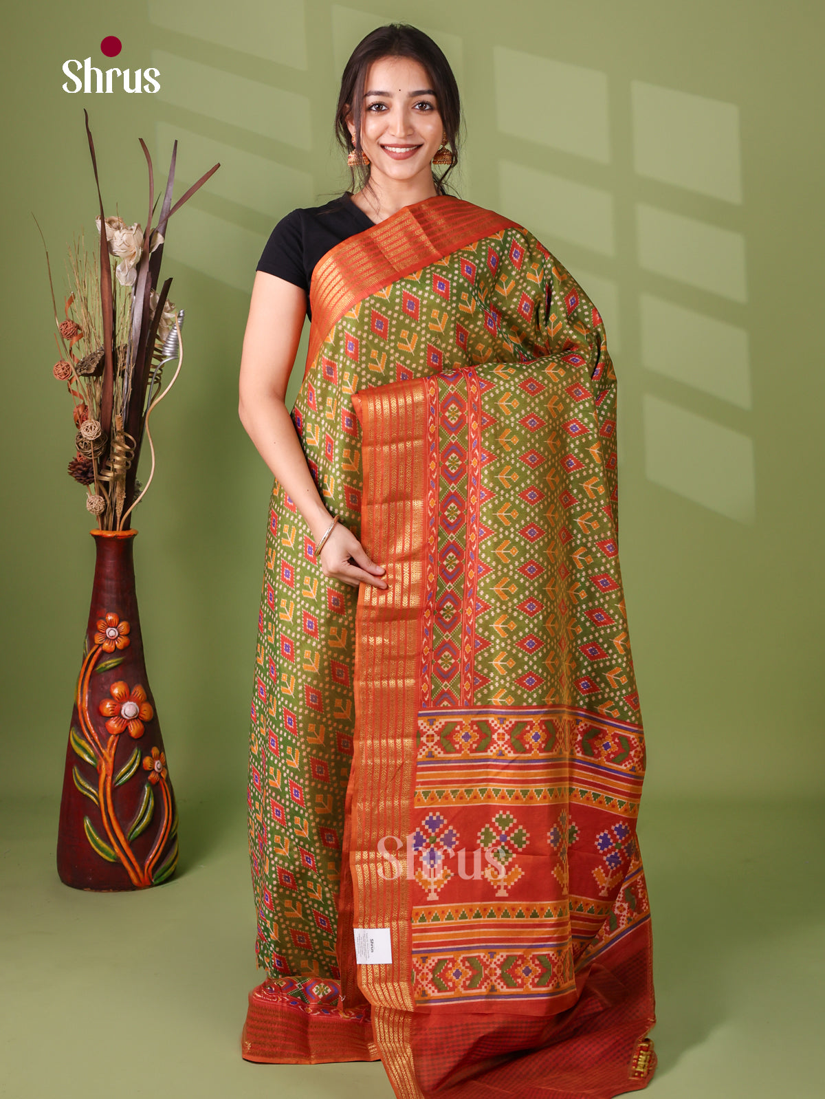 Semi Patola Saree - EJ21112