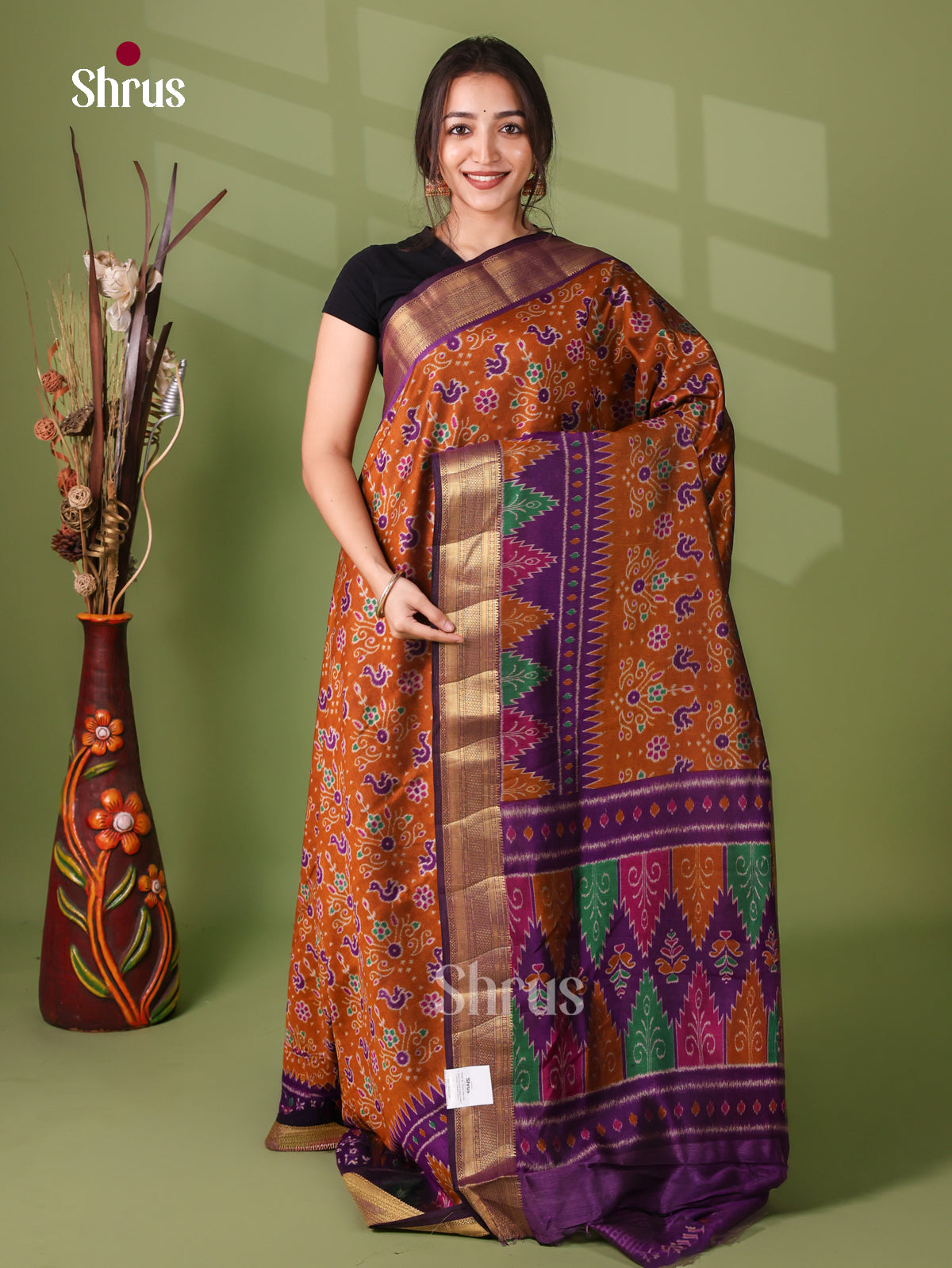 Semi Patola Saree - EJ21114