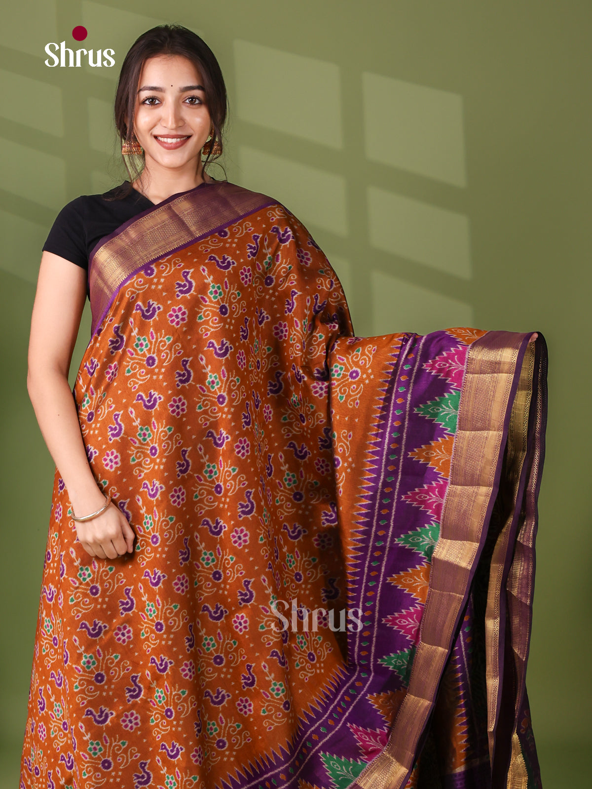 Semi Patola Saree - EJ21114