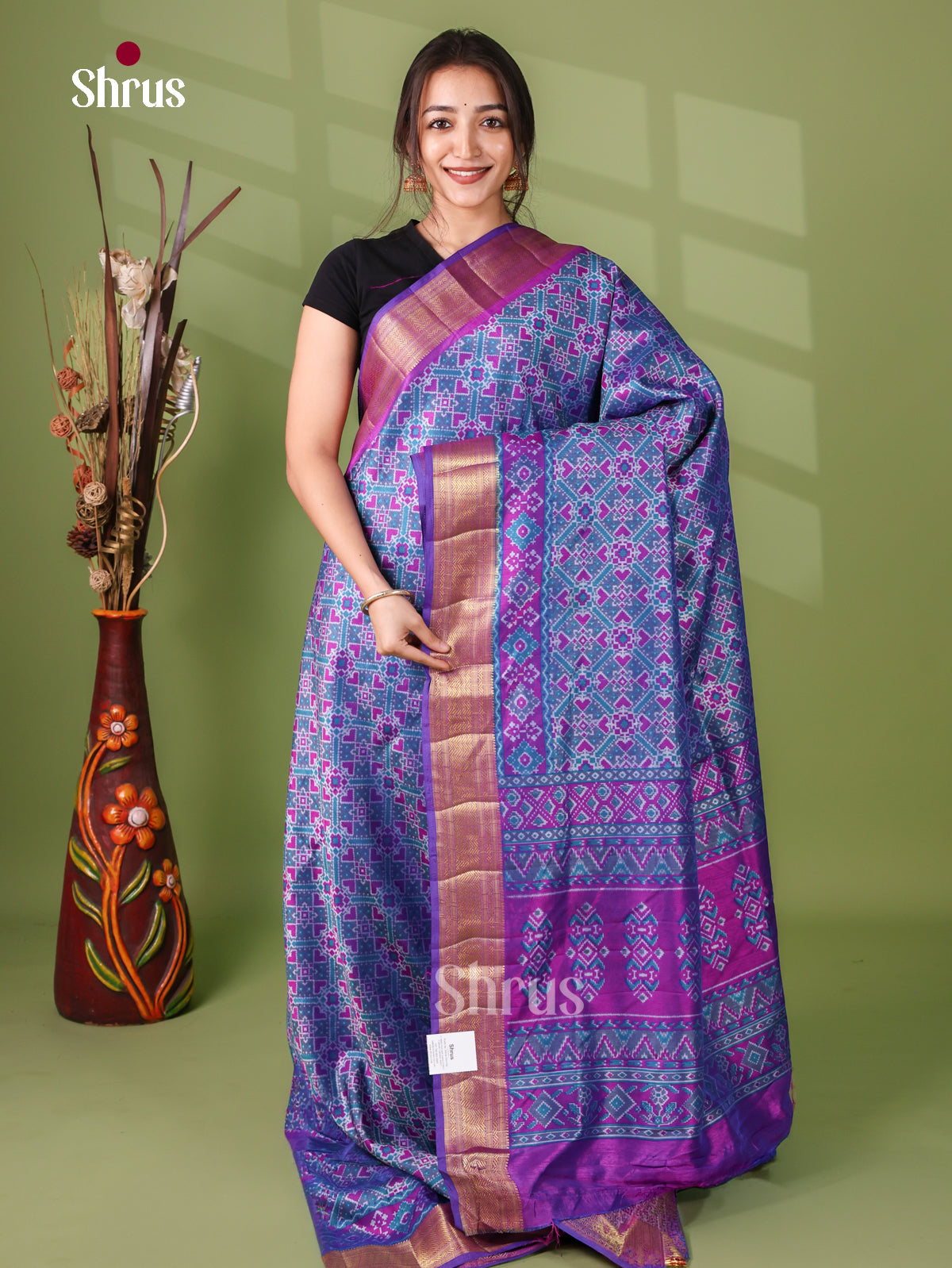 Semi Patola Saree - EJ21118