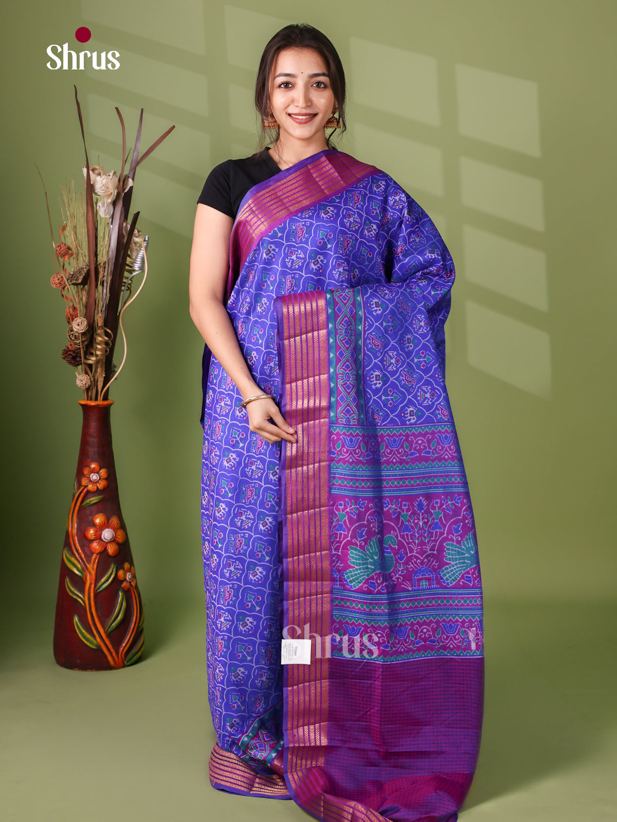 Semi Patola Saree - EJ21120
