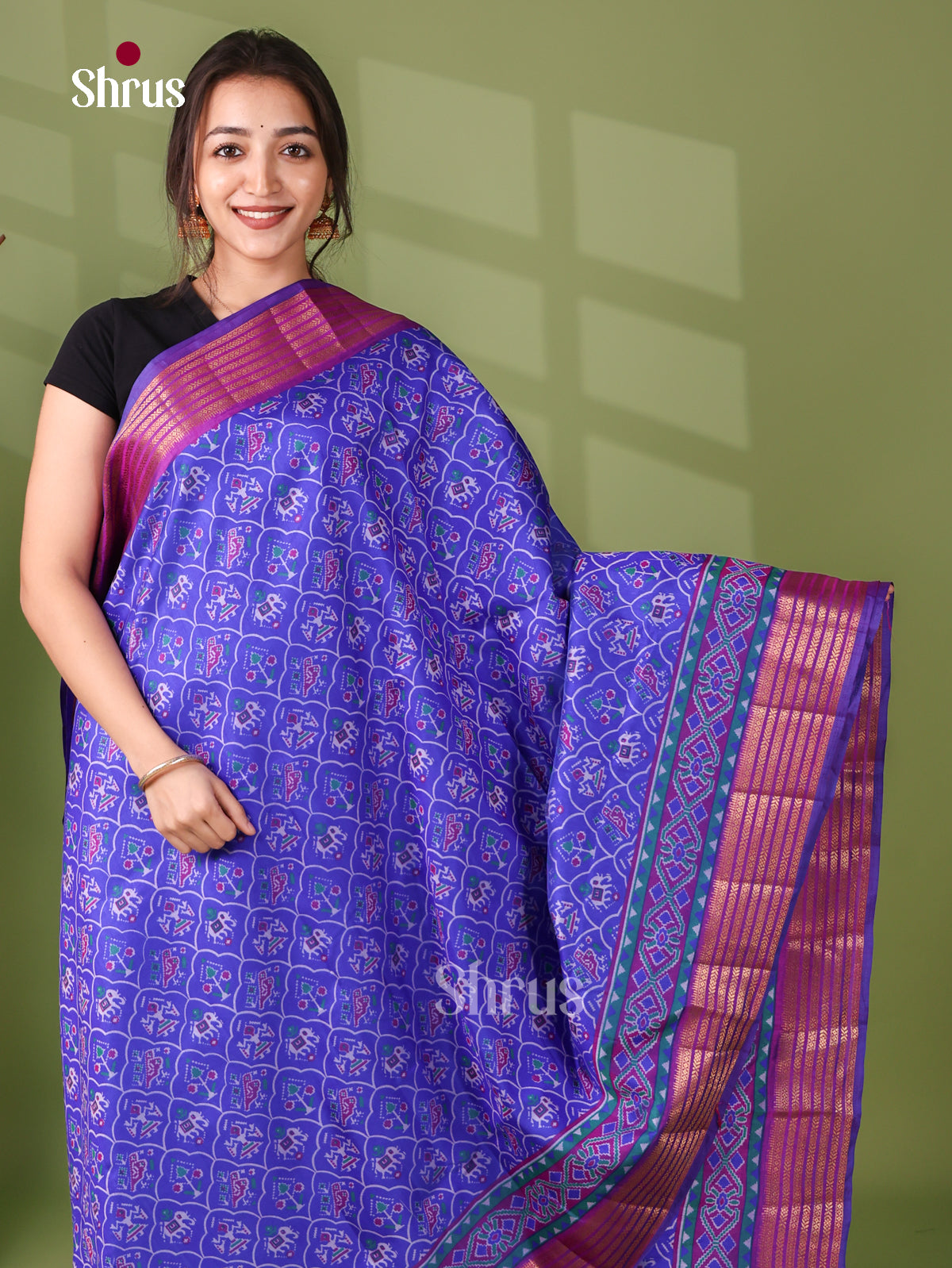 Semi Patola Saree - EJ21120