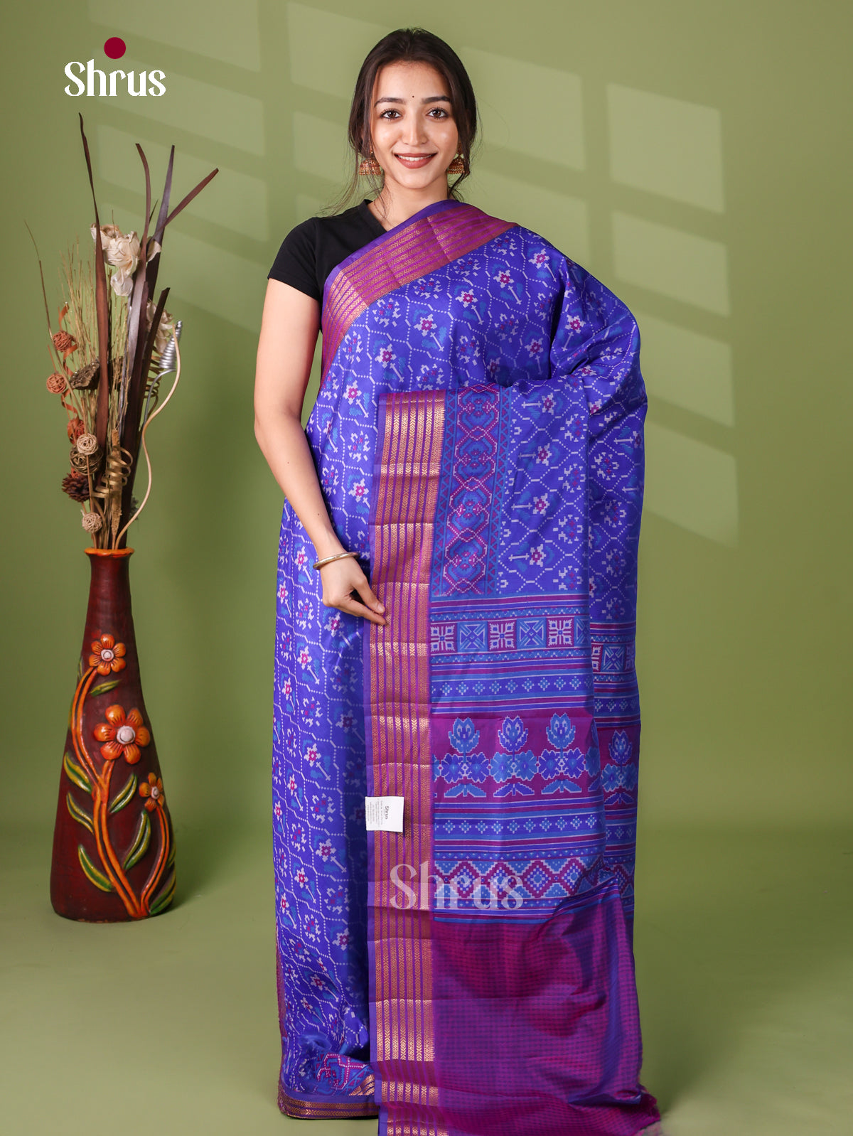 Semi Patola Saree - EJ21121