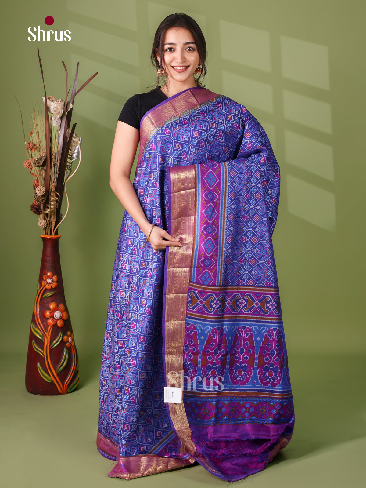 Semi Patola Saree - EJ21122