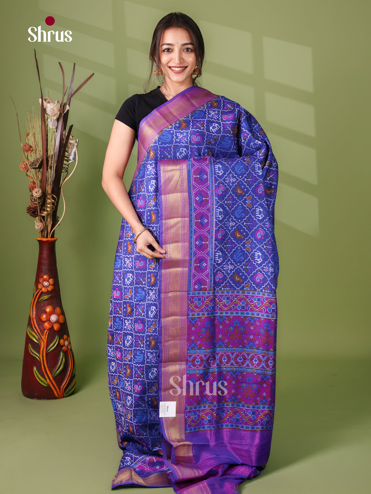 Semi Patola Saree - EJ21127