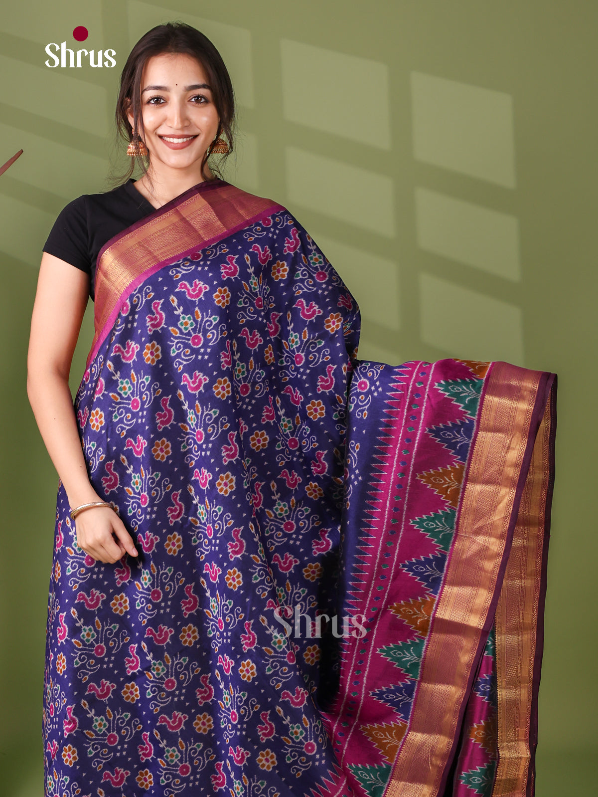 Semi Patola Saree - EJ21128