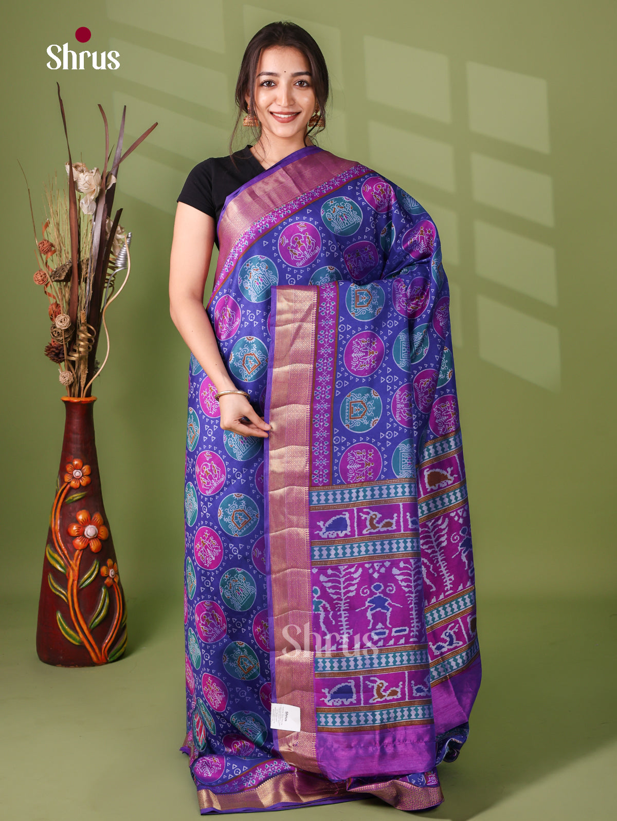 Semi Patola Saree - EJ21130