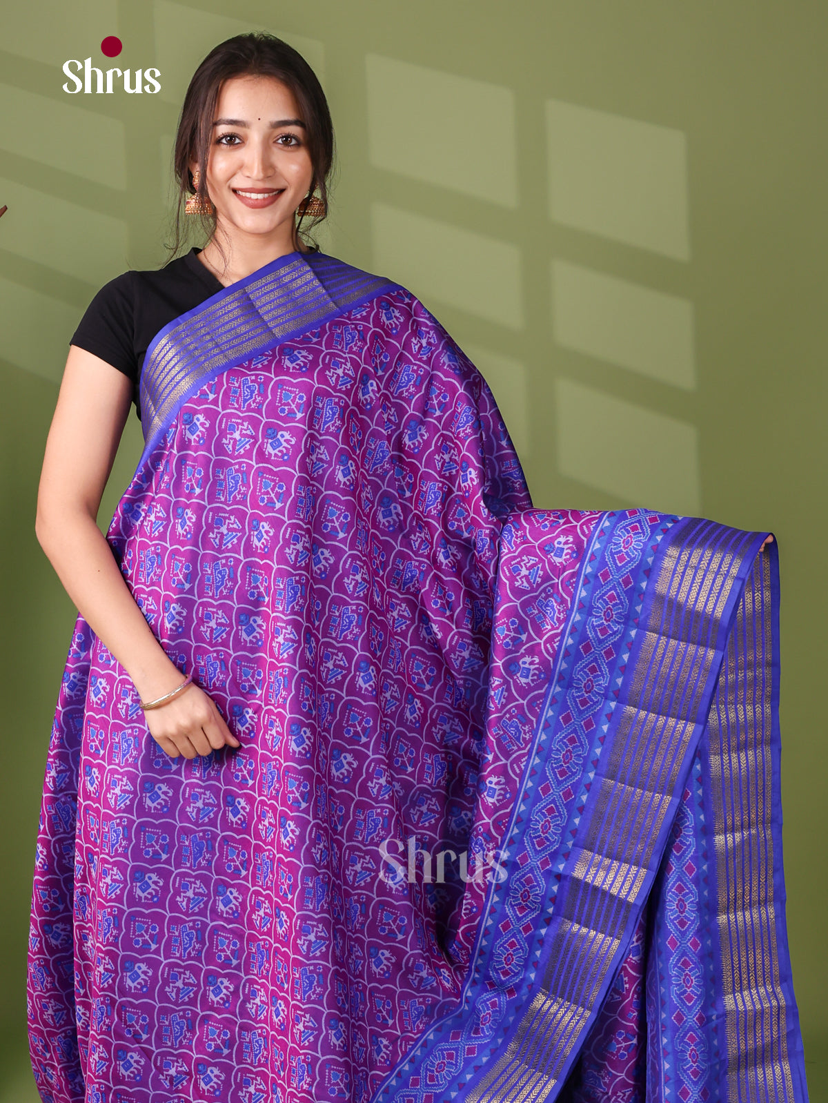 Semi Patola Saree - EJ21131