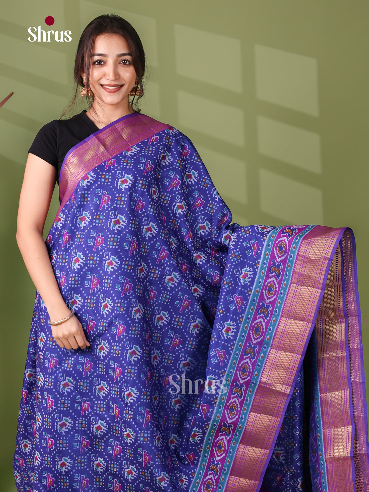 Semi Patola Saree - EJ21132