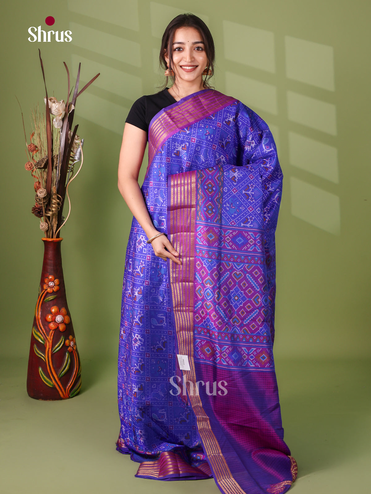 Semi Patola Saree - EJ21133