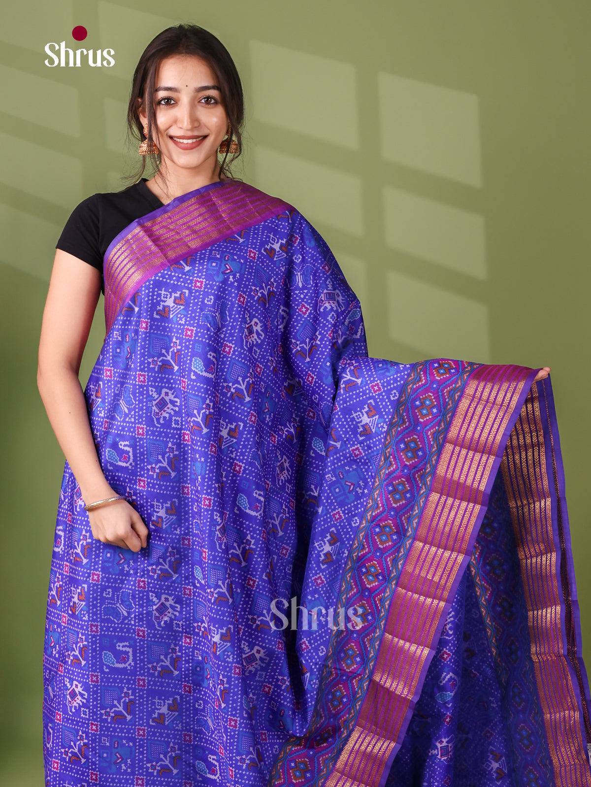 Semi Patola Saree - EJ21133
