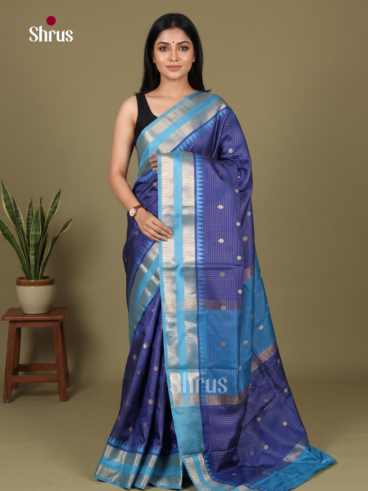 Chettinad Semi Silk Saree - EJ23028