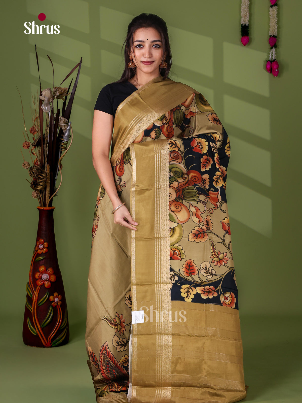 Mysoresilk-halfpure Saree - EJ23032