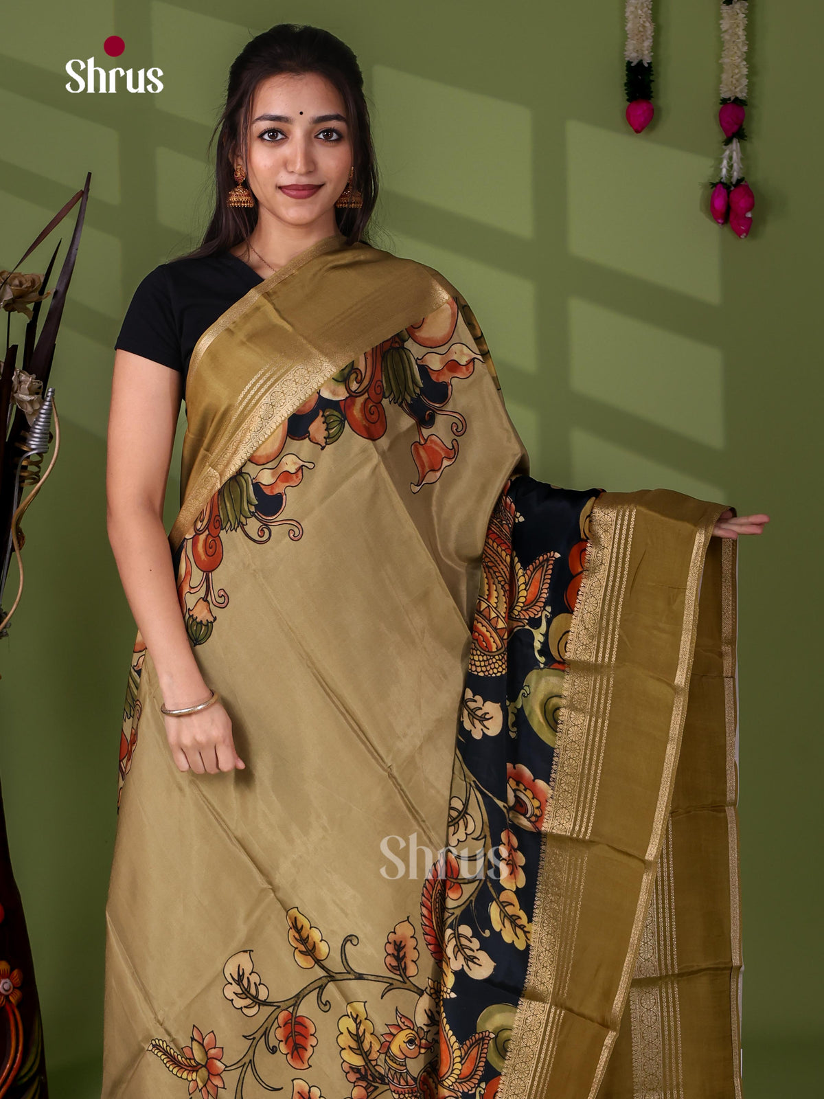 Mysoresilk-halfpure Saree - EJ23032
