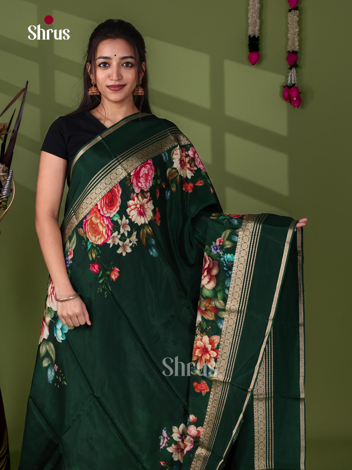 Mysoresilk-halfpure Saree - EJ23070
