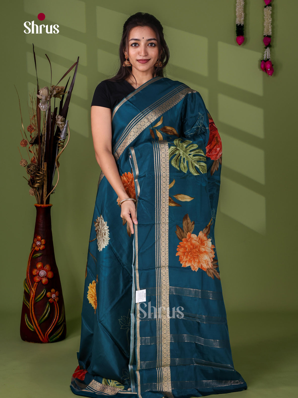 Mysoresilk-halfpure Saree - EJ23072