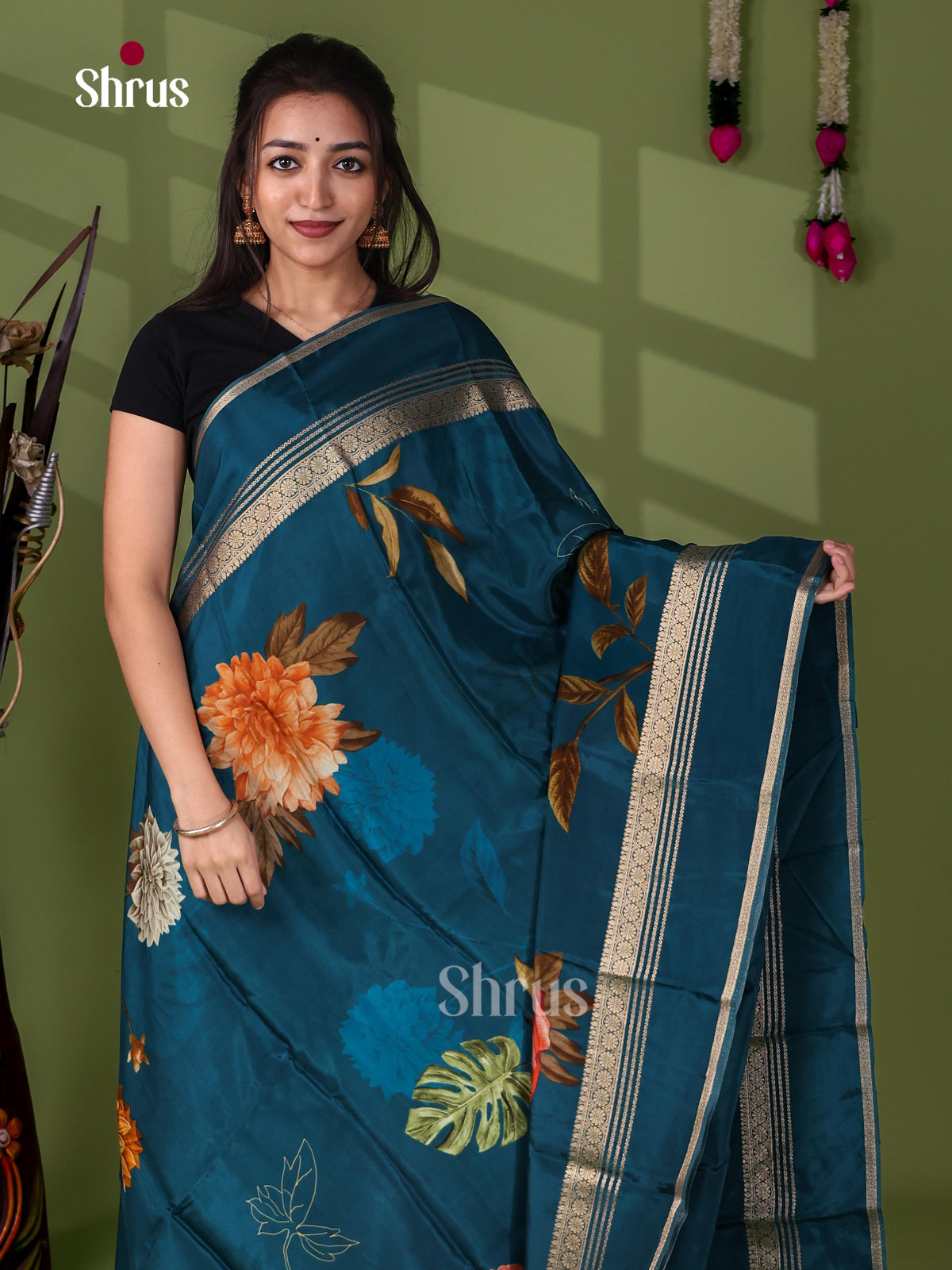 Mysoresilk-halfpure Saree - EJ23072