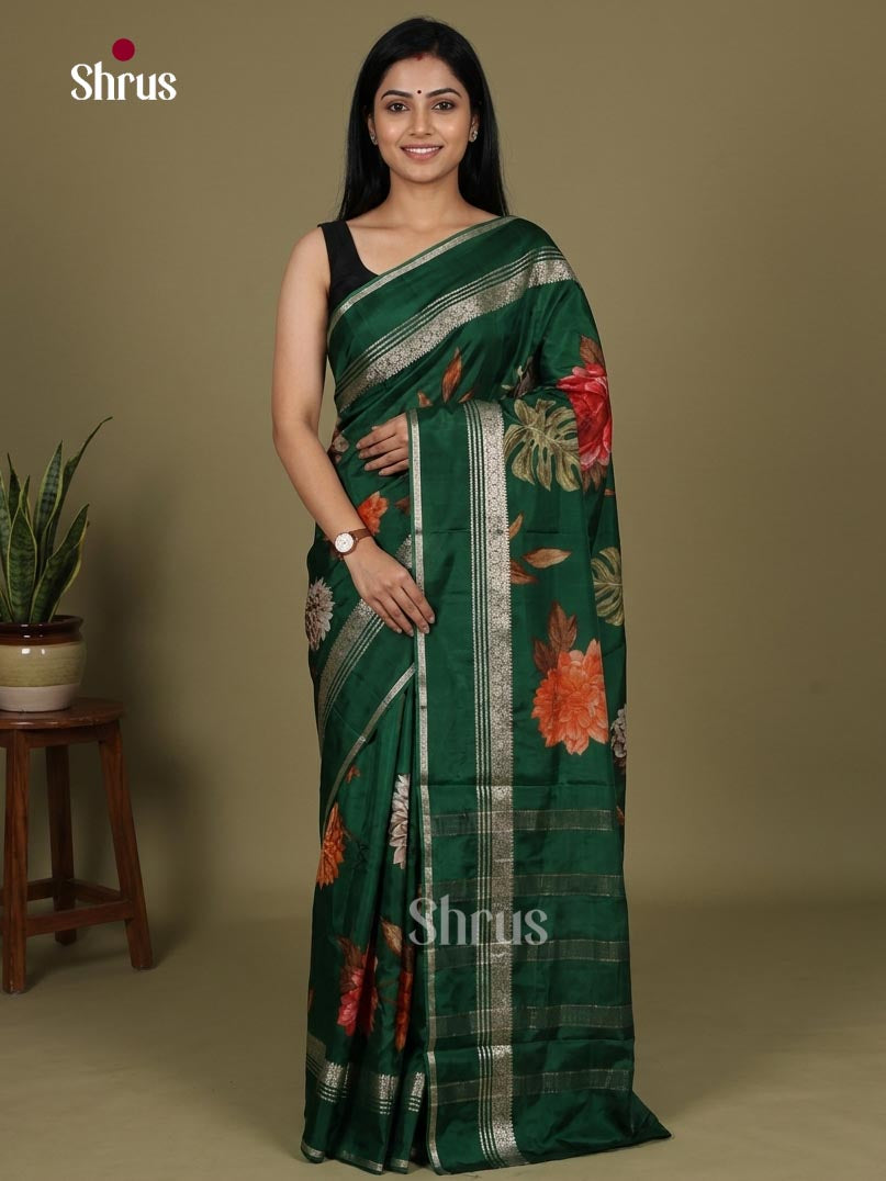 Mysoresilk-halfpure Saree - EJ23076