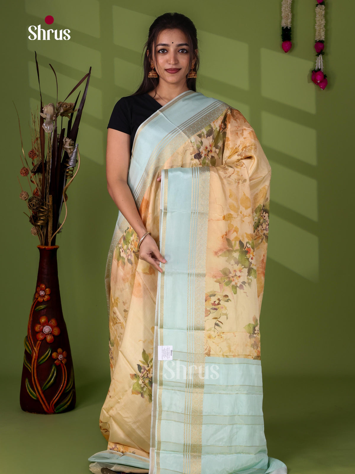 Mysoresilk-halfpure Saree - EJ23085