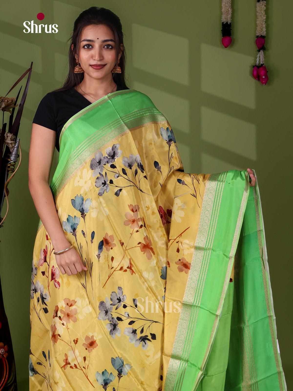 Mysoresilk-halfpure Saree - EJ23093