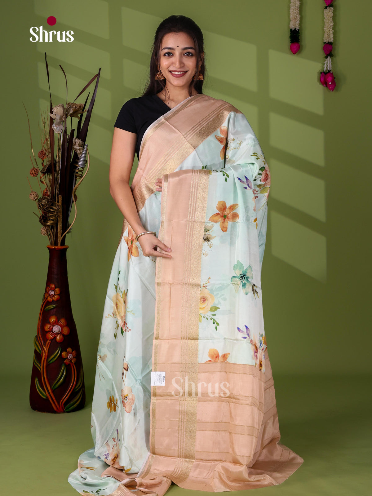 Mysoresilk-halfpure Saree - EJ23111