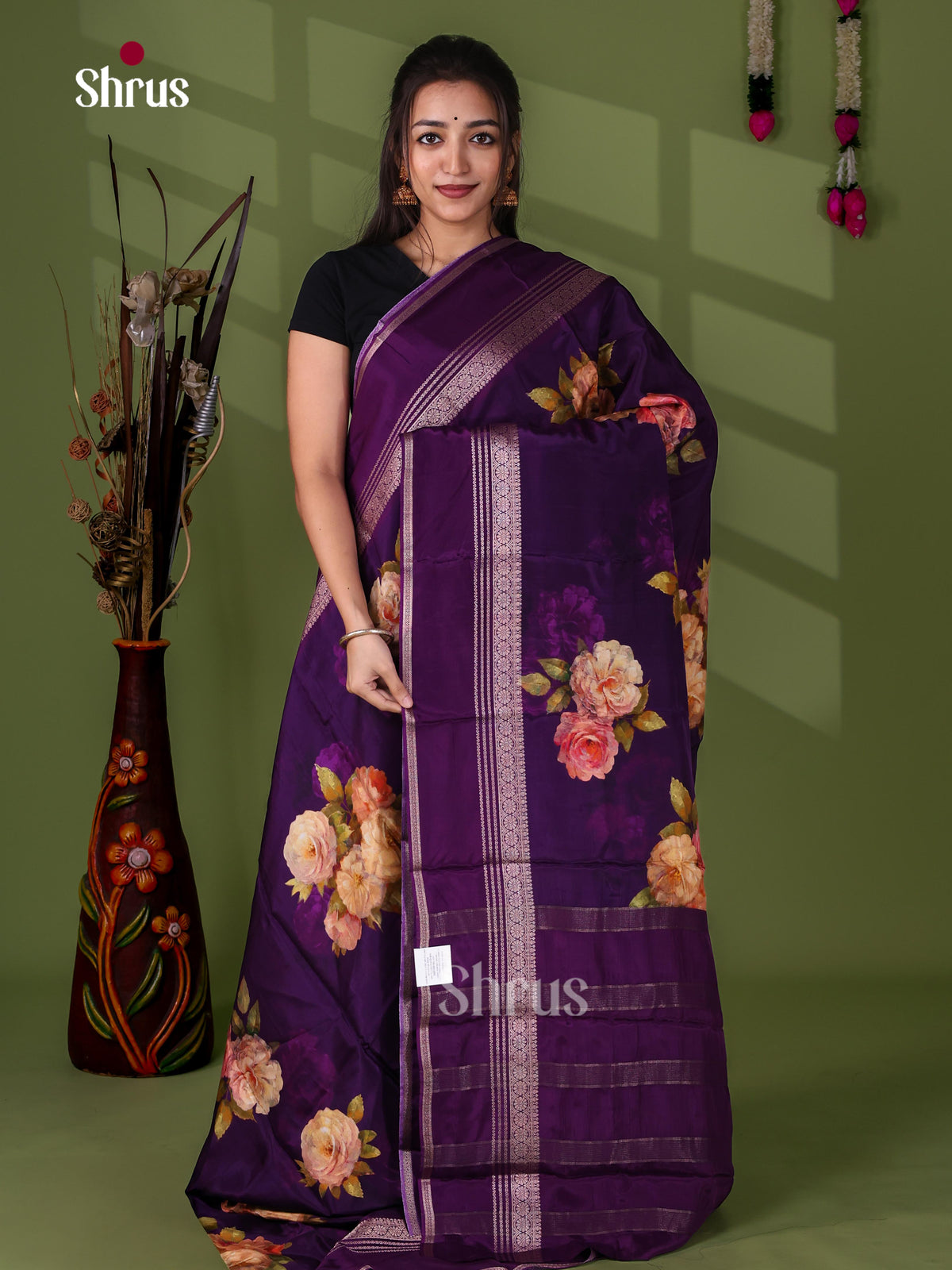 Mysoresilk-halfpure Saree - EJ23113