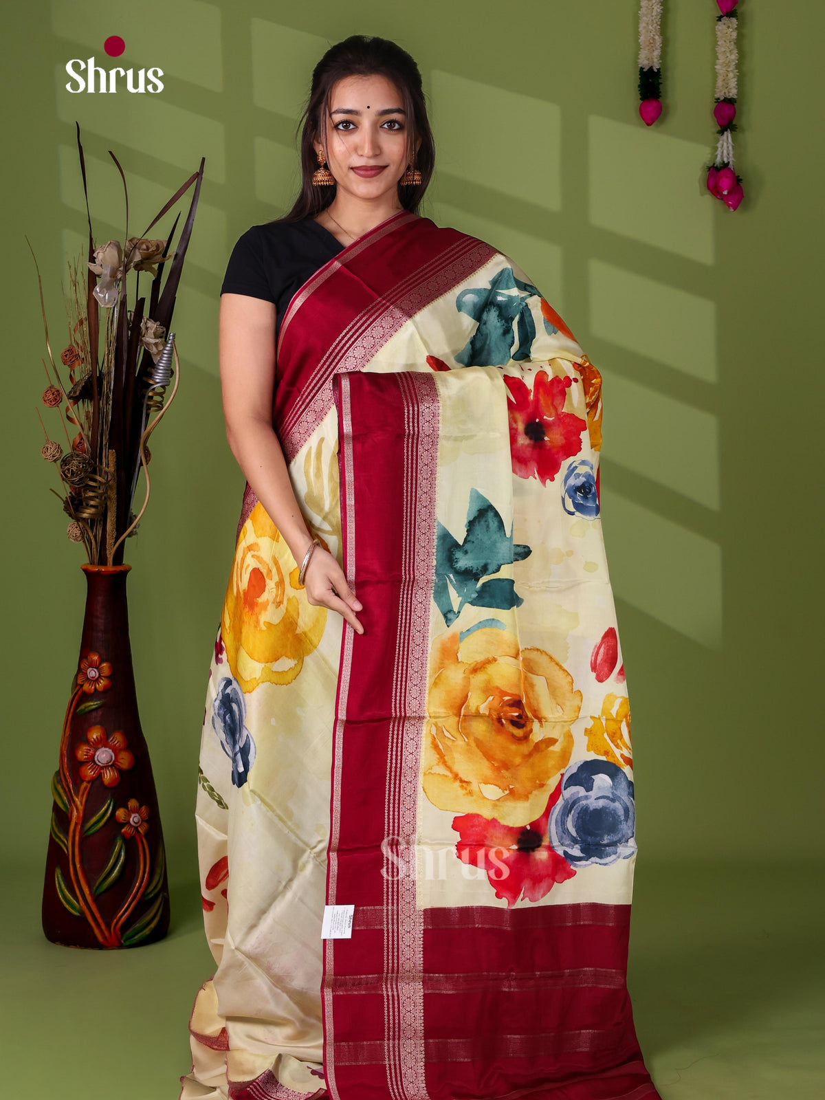 Mysoresilk-halfpure Saree - EJ23115