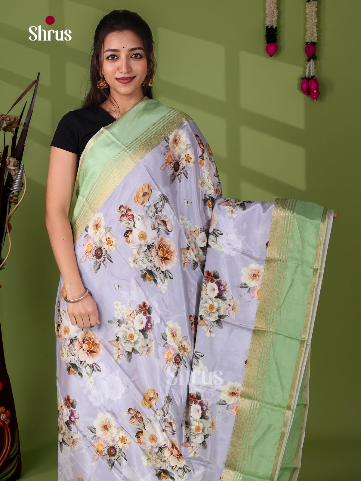 Mysoresilk-halfpure Saree - EJ23121